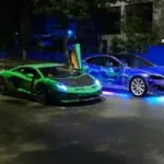 Film Pun gas uz izložbu trkačkih automobila u CineStar bioskopu u Beogradu 27.11.