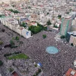 Arhiv javnih skupova: Na Slaviji bilo između 180.000 i 190.000 ljudi, drugi najveći protest od pada Miloševića