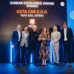 Veliko priznanje za novosadski GOTA CAR na dodeli nagrada Ichiban koje Toyota tradicionalno dodeljuje najuspešnijim partnerima u Evropi