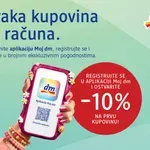Svaka kupovina se računa: otkrijte pogodnosti koje donosi aplikacija Moj dm