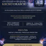 Audicija za „Krcka Oraščića“: Prilika za mlade baletske talente da zaplešu na velikoj sceni mts Dvorane