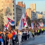 Studentski pokret: Doček svih kolona šetača večeras ispred Rektorata u Beogradu