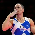 Ο Λευτέρης Πετρούνιας στον τελικό των κρίκων του Παγκόσμιου Κυπέλλου – Πρώτος στη βαθμολογία ανάμεσα σε 22 συμμετέχοντες