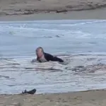 Σοκ στην Κρήτη: Βίντεο με μεθυσμένο τουρίστα που έπεσε σε ποταμό