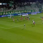 Παναθηναϊκός – Βόλος 2-1: Μειώνει ο Μπάκου με μακρινό σουτ που πέρασε από όλους (video)