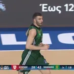 Ολυμπιακός – Παναθηναϊκός: Ο Ρογκαβόπουλος γίνεται «παράγοντας» στον τελικό για το +17 των “Πρασίνων” (video)