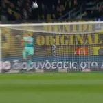 ΑΕΚ – ΑΕΛ Novibet: Δεν μπόρεσε να μπλοκάρει ο Στρακόσα! (video)