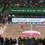 Παναθηναϊκός – Ολυμπιακός: Απίθανο αλλά εκπρόθεσμο τρίποντο του Οσμάν πίσω από το κέντρο! (video)
