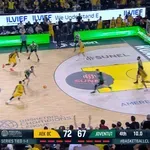 ΑΕΚ – Μπανταλόνα: Ένα με τον κόσμο ο Μάκης Αγγελόπουλος! (video)