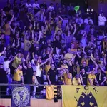 AEK – Ρίτας Βίλνιους: Η απόγνωση των οπαδών της Ένωσης (video)