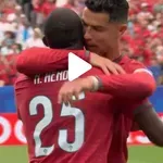 Πορτογαλία – Ουζμπεκιστάν 2-0: Τα μάτια στον Κριστιάνο, το γκολ ο Μέντες! (video)