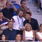 Στην εξέδρα ο Κυριάκος Μητσοτάκης για τον τελικό της Σάκκαρη (video)