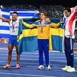 Οι πανηγυρισμοί του Καραλή για το μετάλλιο στο Ευρωπαϊκό Πρωτάθλημα (video)