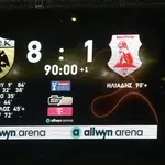 ΑΕΚ – Πανσερραϊκός: 8-1 (highlights)