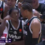 Βίρτους Μπολόνια – Ολυμπιακός: Το buzzer beater τρίποντο – νίκης του Καρ! (video)