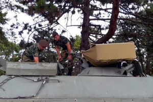 PRIPREMA ZA OPERACIJE U LIBANU: Kako izgleda obuka za upravljanje borbenim vozilima u mirovnim operacijama? (FOTO)