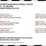 A1 Kinoteka Letnji bioskop stiže u Čačak