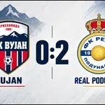 FK Vujan – FK Real 0:2