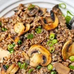 Recept: Ajdova kaša z gobami