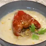 Пълнени чушки с булгур и сушени манатарки