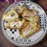 Руло от тиквички с пуешко филе