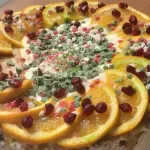 Морковена торта с портокалов карамел