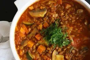 Ideja za kosilo: lečna juha z gobami