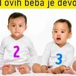 Pogodite koja od ove 4 bebe je devojčica, odgovor puno otkriva o vama