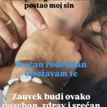 Hvala ti što si baš ti moj sin: Perun Amidžić napunio 2 godine, tata Ognjen najemotivniji FOTO