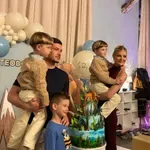 Veliki 4. rođendan, klovn i spektakularna dekoracija: Sofija Milošević i Luka Jović napravili bajku za malog Teodora