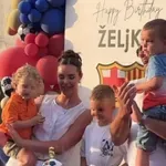 Veljko i Bogdana Ražnatović proslavili 6. rođendan sina Željka
