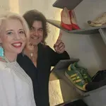 Urška Klakočar Zupančič je svojemu Boru zaželela veliko sreče, je med njima konec?