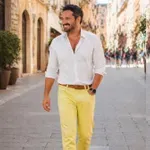 Jernej Tozon navdušil z elegantnim videzom in v dobri družbi