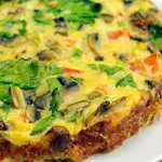 Fritata z mletim mesom