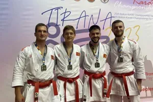 Tri zlata za crnogorski karate danas u Tirani