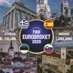 Eurobasket 2029 u Španiji, grupe i u Sloveniji, Grčkoj i Estoniji