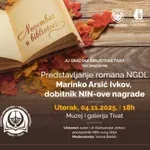 Predstavljanje romana „NGDL“ Marinka Arsića Ivkova u Tivtu