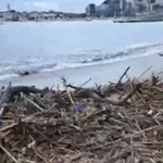 Budva: Slovenska plaža zatrpana otpadom i smećem koje je more...