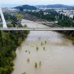 VIDEO Rijeka Morača nakon obilnih padavina