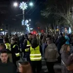 Protestnom šetnjom u Beogradu studenti Pravnog fakulteta obeležili...
