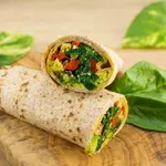 Tortilja sa pečenim povrćem i kremom od avokada