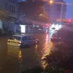 Bar: Zbog kiše zatvorena Makedonska ulica, kratko došlo do...