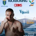 Sutomore domaćin profesionalnog kik boks spektakla, Nikola Jovetić...
