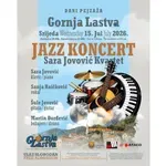 Džez koncert „Sara Jovović Kvarteta“ u Gornjoj Lastvi