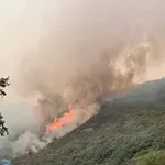 Vatrena stihija prijeti kućama u naselju Todorovići u Bijeloj