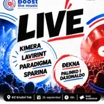 Zajednički koncert učesnika Boost the Music projekta