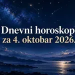 Dnevni horoskop za nedjelju, 4. oktobar 2026.