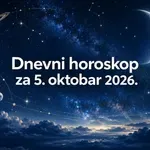Dnevni horoskop za ponedjeljak, 5. oktobar 2026.