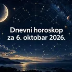 Dnevni horoskop za utorak, 6. oktobar 2026.