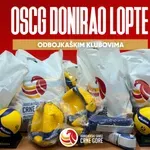 OSCG donirao lopte klubovima